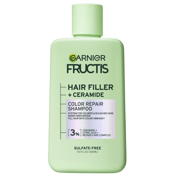 Hair Filler + Ceramide Color Repair Shampoo Pack Shot