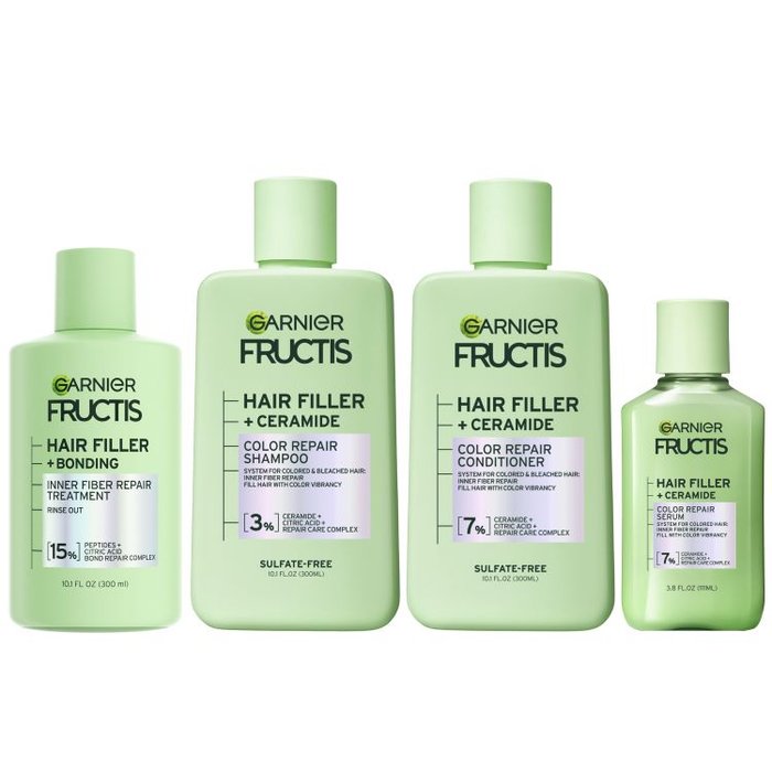 Fructis Hair Filler + Ceramide Color Repair Serum Garnier