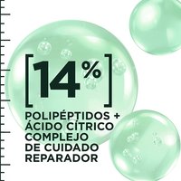 Uses 14% of polypeptides + citric acid repair care complex