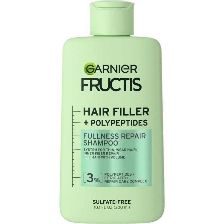 Fructis Hair Filler + Polypeptides Fullness Repair Shampoo - Garnier