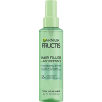 Garnier Fructis Hair Filler + Polypeptides Thickening Spray Pack Shot