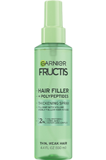 Garnier Fructis Hair Filler + Polypeptides Thickening Spray Pack Shot