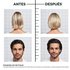 Before and after of female and male using Fructis Hair Filler + Polypeptides Thickening Spray