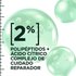 Fructis Hair Filler Thickening Spray uses polypeptides + citric acid repair care complex