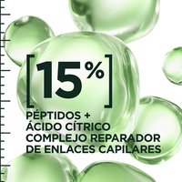 15% of peptides + citric acid bond repair complex