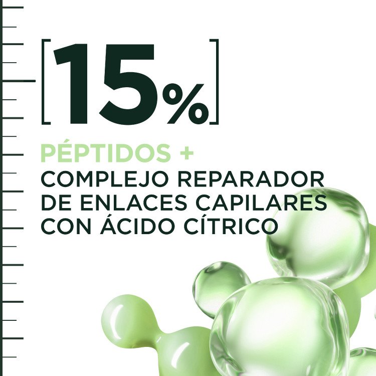 15% peptides + citric acid bond repair complex