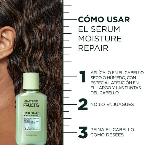Sérum Fructis Hair Filler Hyaluronic Moisture Repair Garnier