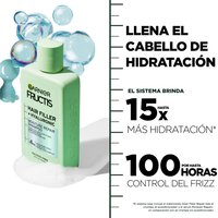 Hair Filler + Hyaluronic Moisture Repair Shampoo fills hair with moisture