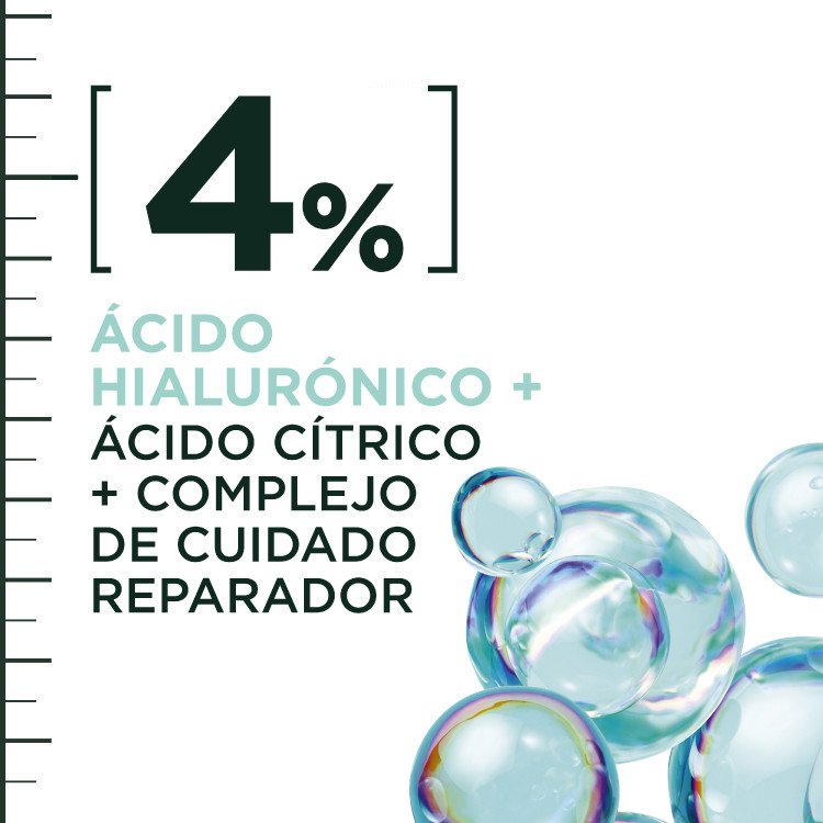 4% hyaluronic acid + citric acid + repair care complex