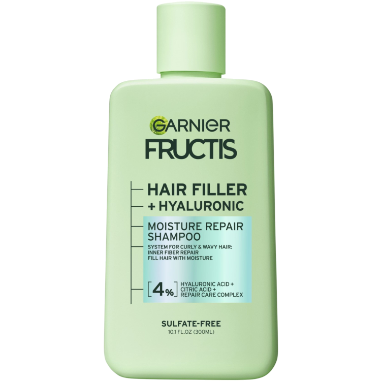 Hair Filler + Hyaluronic Moisture Repair Shampoo Pack Shot