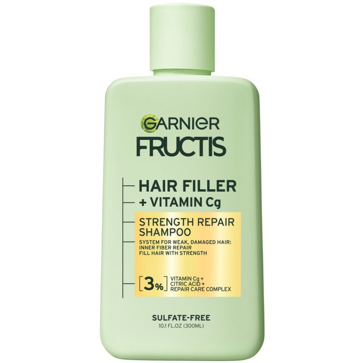 Hair Filler + Vitamin Cg Strength Repair Shampoo Pack Shot
