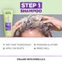 Garnier Fructis 'Step 1 Shampoo' being applied to wet hair, creating lather. Instructions for washing and rinsing hair are included.