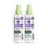 The back labels of two Garnier Fructis Method for Curls 3 Spray bottles. The labels provide detailed product information, including usage instructions for the "MOISTURE REFRESHING SPRAY," its "SULFATE FREE + SILICONE FREE NO ARTIFICIAL COLORANTS" formulation, ingredient lists, and the "VEGAN FORMULA" commitment.