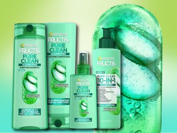 Garnier Fructis Pure Clean collection
