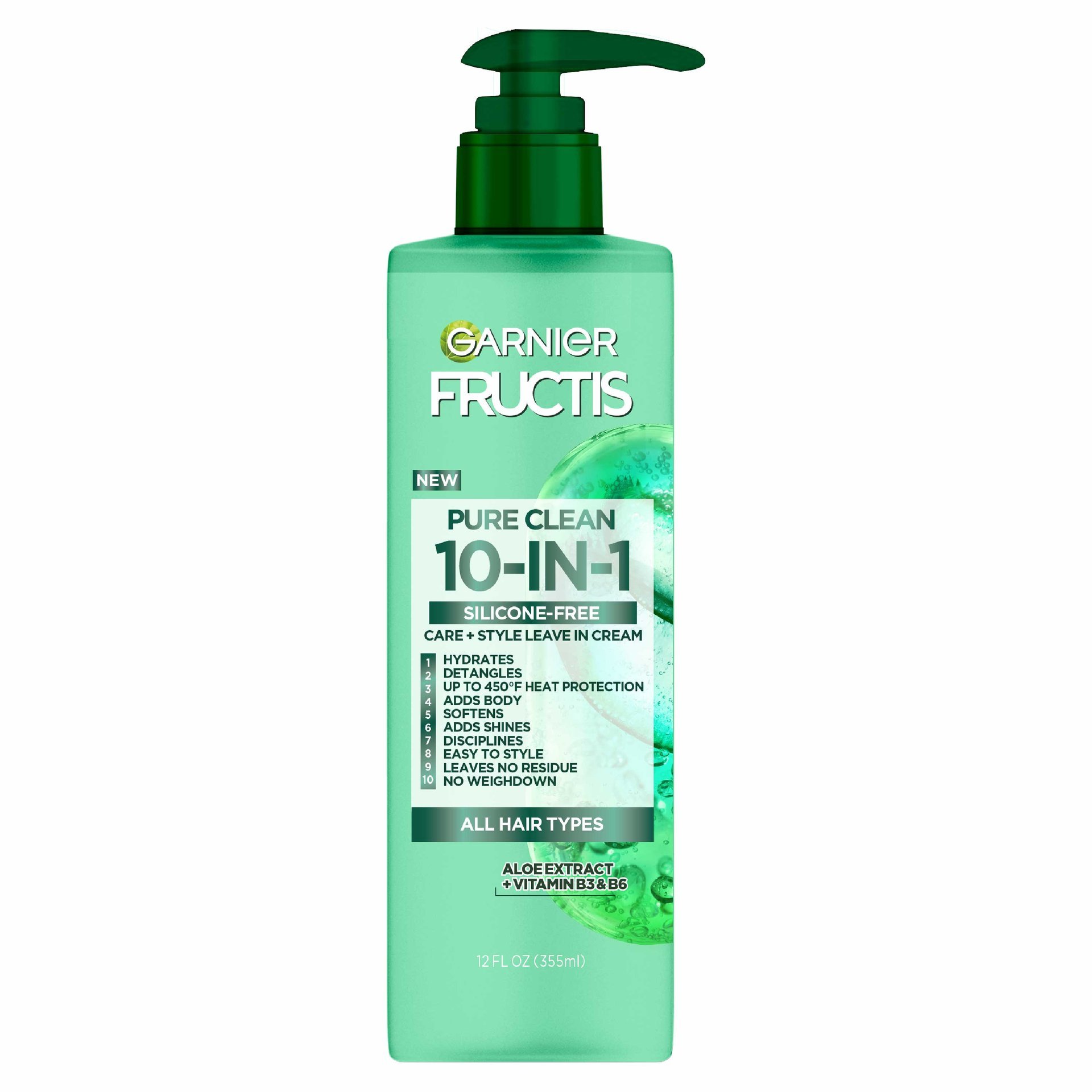 Fructis Pure Clean 10-in-1 Leave-In Hair Treatment - Garnier