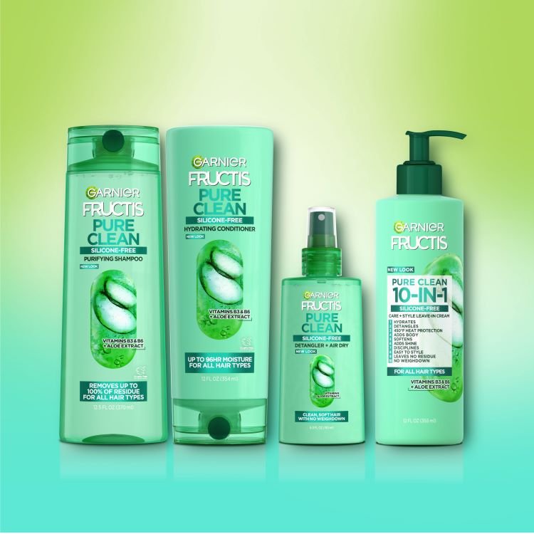 Fructis Pure Clean hair care collection