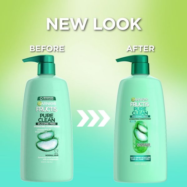 Fructis Pure Clean Conditioner for lasting moisture - Garnier