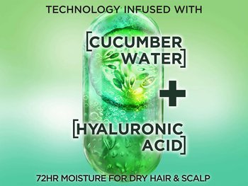 Technology infused with cucumber water and hyaluronic acid
