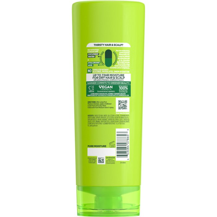 Fructis Pure Moisture Conditioner for sheer hydration Garnier