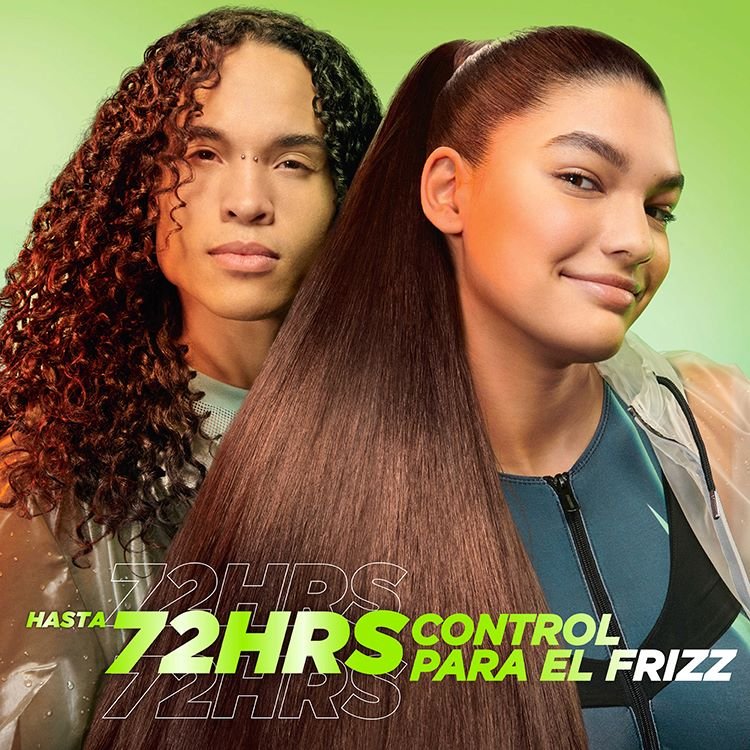 Achieve up to 72 hours of frizz control