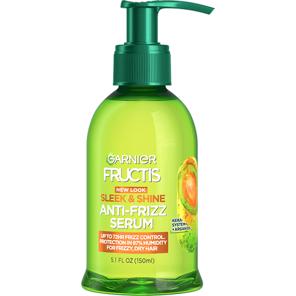 Serum antifrizz Fructis Sleek and Shine para control total Garnier