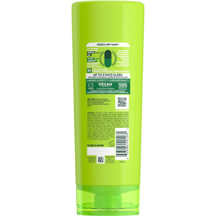 Fructis Sleek & Shine Conditioner Back Pack Image