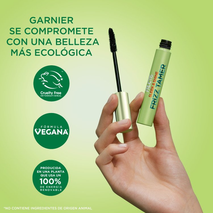 Garnier commits to Greener Beauty: cruelty-free, vegan formula, produced in a plant powered by 100% renewable energy