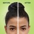 Before & After applying Sleek & Shine Frizz Tamer