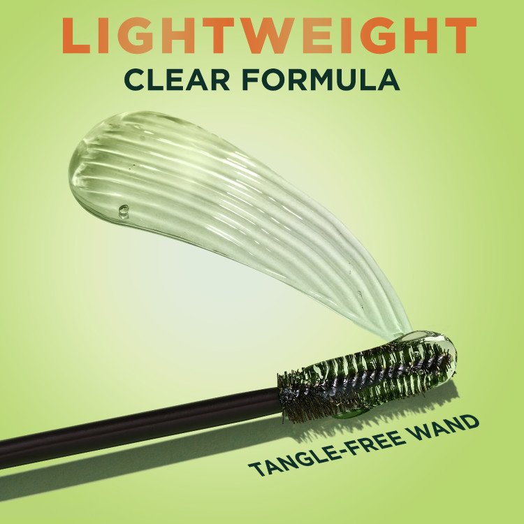 Lightweight clear formula with tangle-free wand