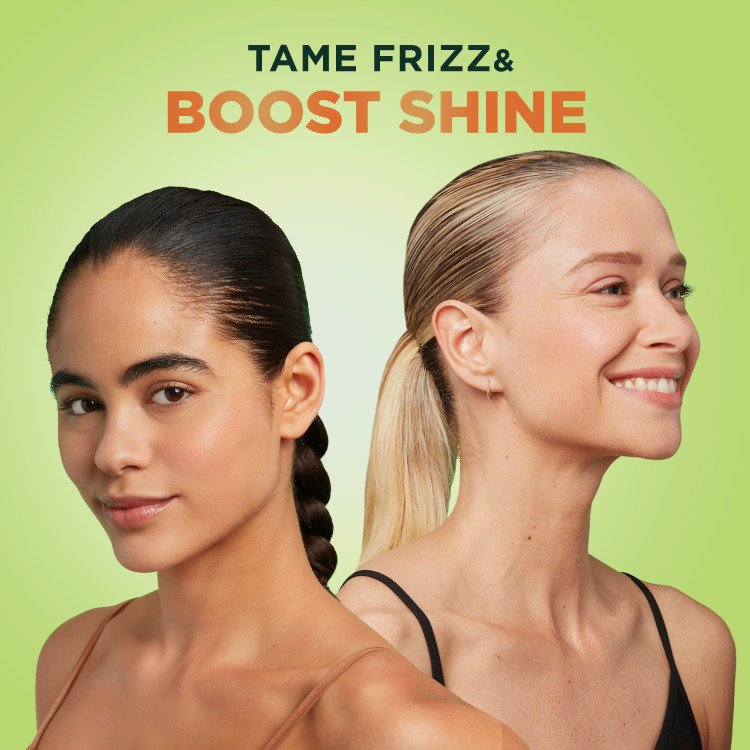 Tame frizz & boost shine