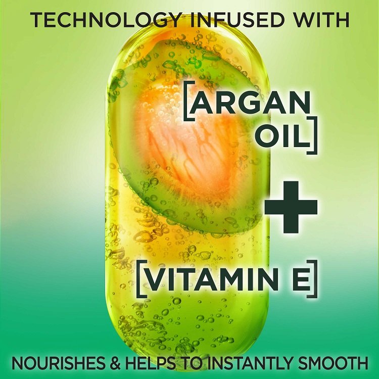 Technology infused with argan oil and vitamin E
