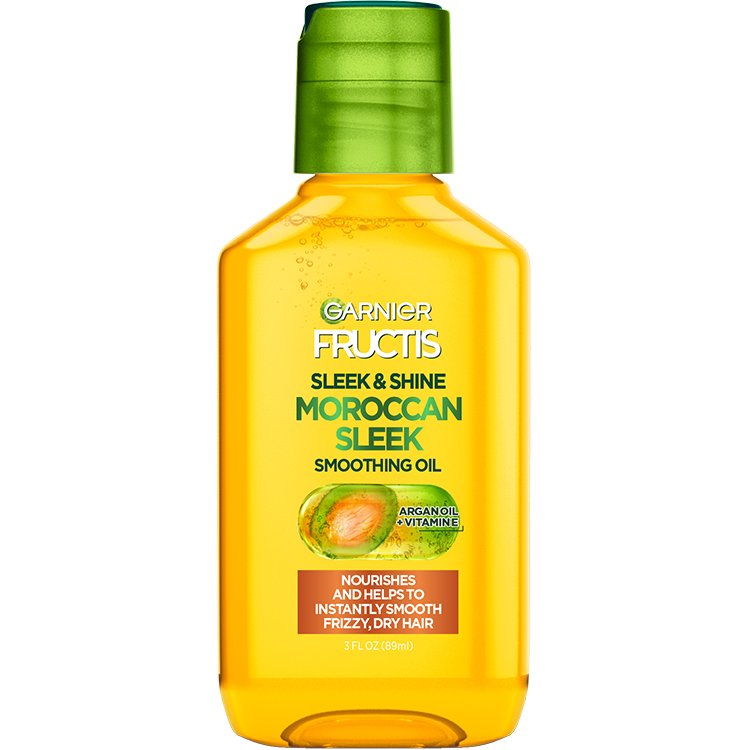 Amazon.com : Garnier Fructis Sleek & Shine Anti-Frizz Serum for Frizzy, Dry  Hair, Argan Oil, 5.1 Fl Oz, 1 Count (Packaging May Vary) : Hair Styling  Serums : Beauty & Personal Care
