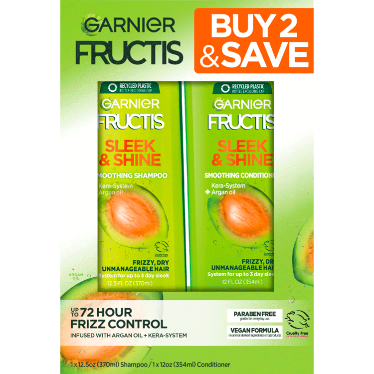 Sleek & Shine Shampoo & Conditioner 2 Pack