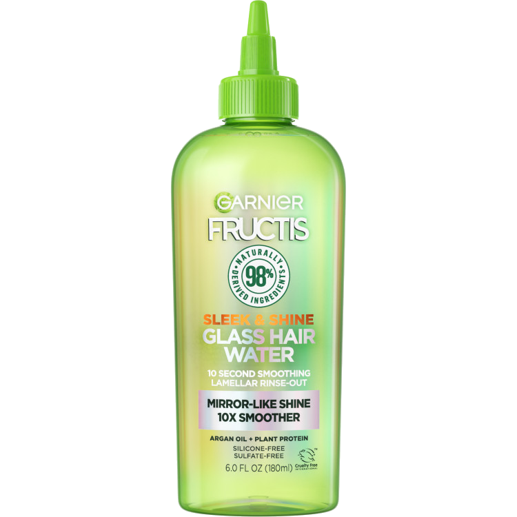 Garnier Fructis Sleek and Shine Glass Hair Water front pack shot
