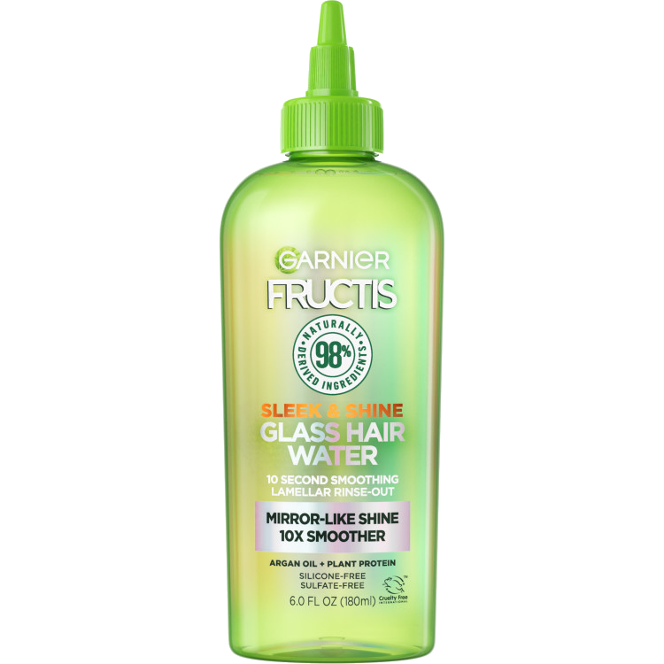 Garnier Fructis Sleek and Shine Glass Hair Water front pack shot