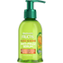Front of a Garnier Fructis Sleek & Shine Anti-Frizz Serum bottle, highlighting "Vegan Kera System + Argan Oil" and benefits like "Up to 3 days frizz control, protection in 97% humidity for frizzy, dry hair."