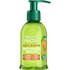 Front of a Garnier Fructis Sleek & Shine Anti-Frizz Serum bottle, highlighting "Vegan Kera System + Argan Oil" and benefits like "Up to 3 days frizz control, protection in 97% humidity for frizzy, dry hair."