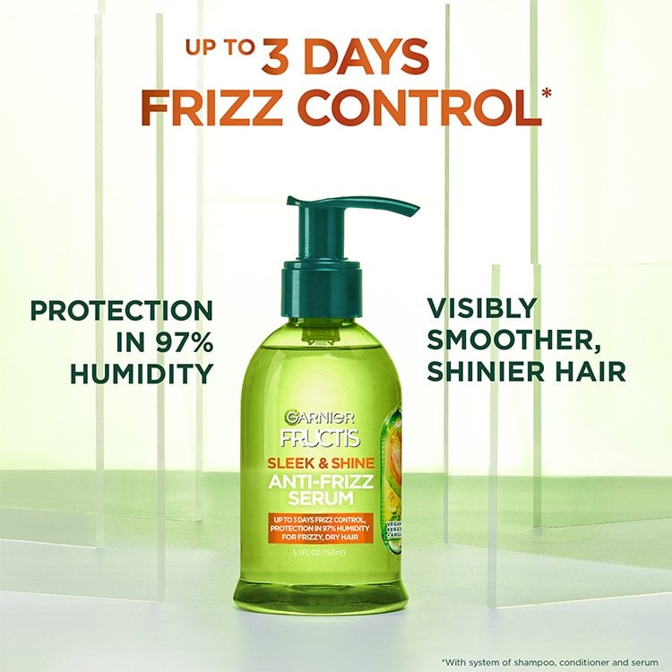 Up to 3 days of frizz control
