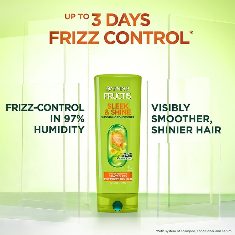 Up to 3 days of frizz control
