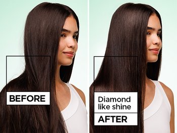 Fructis diamond sleek shine-coat smoothing spray - Garnier