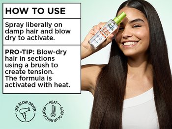 Keratin hair spray for smooth hair - Garnier