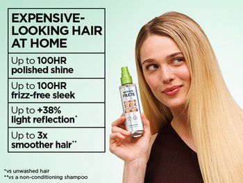 Anti frizz hair spray for shiny hair - Garnier