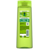 Back of Fructis Sleek & Shine Shampoo