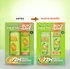 Before and after of packaging change