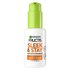 Front view of Garnier Fructis Sleek & Stay Heat-Activated Serum bottle.