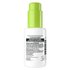 Back of Garnier Fructis Sleek & Stay Heat-Activated Serum bottle with product details and ingredients.