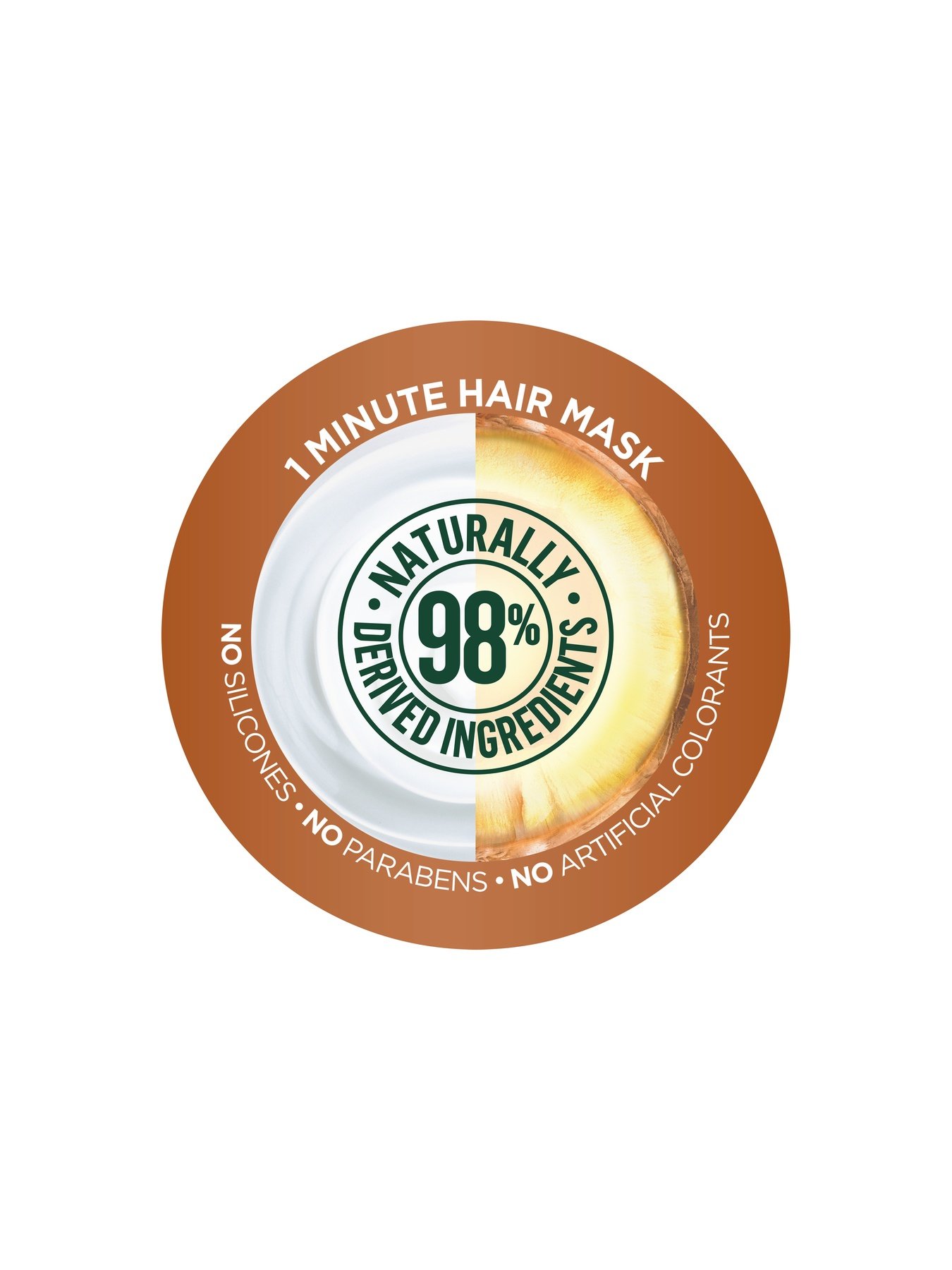 Coconut Hair Mask Nourish Dry, Damaged Hair Garnier Fructis®