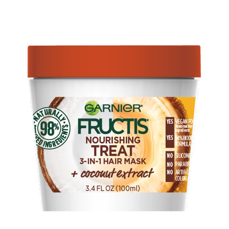 Garnier Fructis Treats Coconut Mask 100ml
