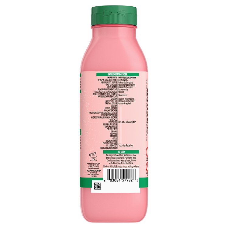 Garnier Fructis Treats Watermelon Shampoo - back