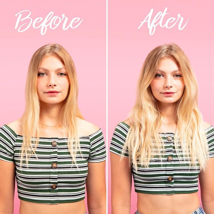 Garnier Fructis Treats Watermelon Shampoo - Before and After